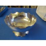 A silver bowl 7" diameter 11.98 ozs