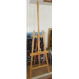 Two large easels