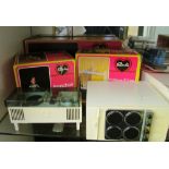 A good selection of Sindy Pedigree Toys furniture, clothes and accessories including bedside table