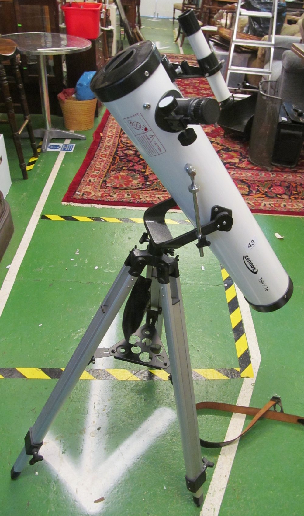 A Zennox 700 x 76 telescope