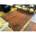 A Bokhara rug 77” x 118”