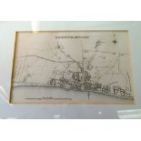Three small scale map plans of Brighton