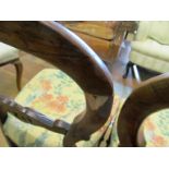 A set of six Victorian mahogany chairs (s/a/f)