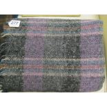 A Pendleton plaid wool blacket/throw