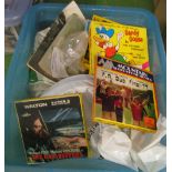 A box of 8mm films- 'Gandy Goose', 'Little Rascals', Tom and Jerry, 5" reels etc