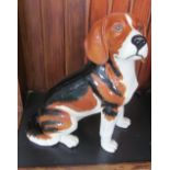 A large Beswick pottery Beagle no 2300