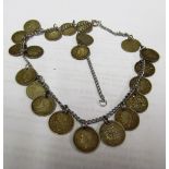 A coin bracelet