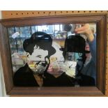 A Laurel and Hardy mirror