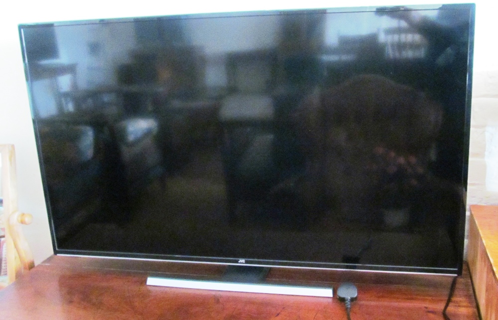 A JVC television