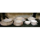 A Noritake part dinner set