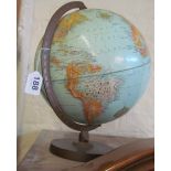 A Replogle globe 12" diameter