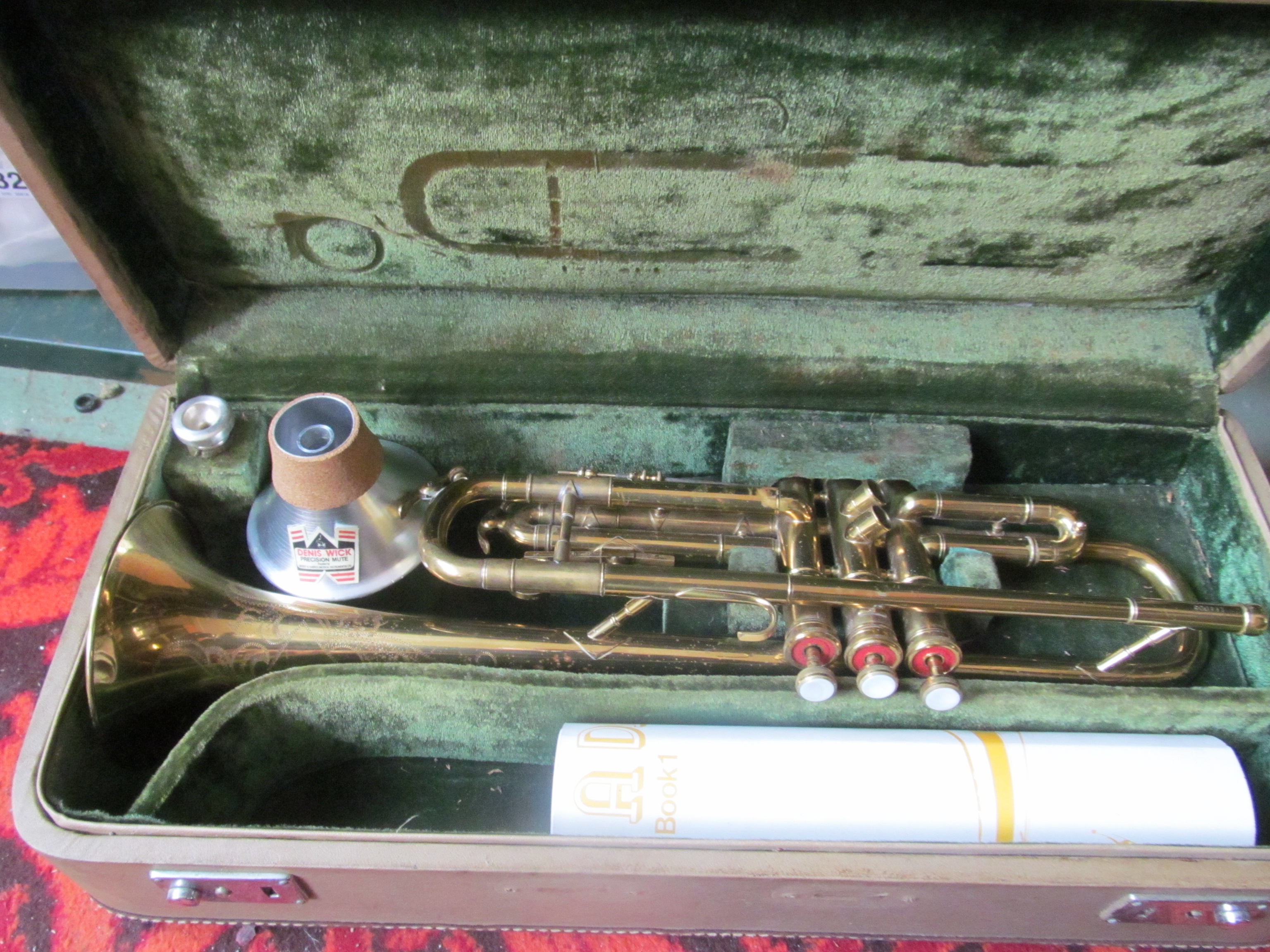 A cornet in case with Denis Wick precision mute - Image 2 of 7