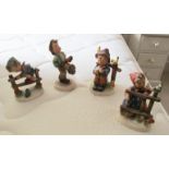 Four Goebbel figures children