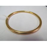 A 15ct gold bangle 20.2gms