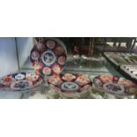 Four Imari dishes