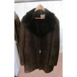 An Owen & Owen sheepskin coat