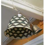 A similar Tiffany style ceiling light