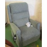 An electric recliner chair