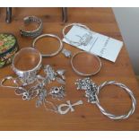 Silver and other jewellery