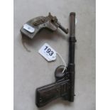 A starting pistol and a 'Diana' air gun