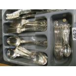 Various plated cutlery