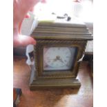 jewellery box with clock on front