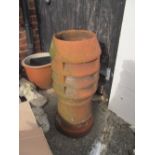 A chimney pot