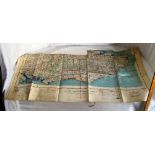 A German map South East England taken from German aeroplane Battle of Britain