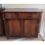 A Victorian mahogany chiffonier