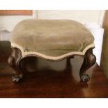 A Victorian footstool