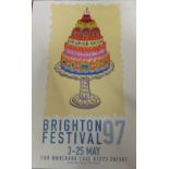 A Brighton Festival poster 1997