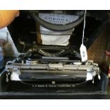 A vintage Corona Special typewriter