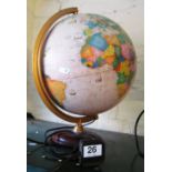 A modern globe