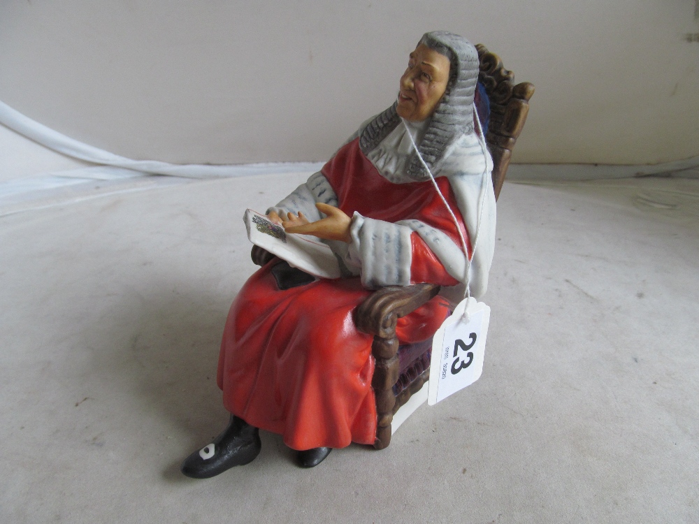 A Royal Doulton figure The Judge HN2443