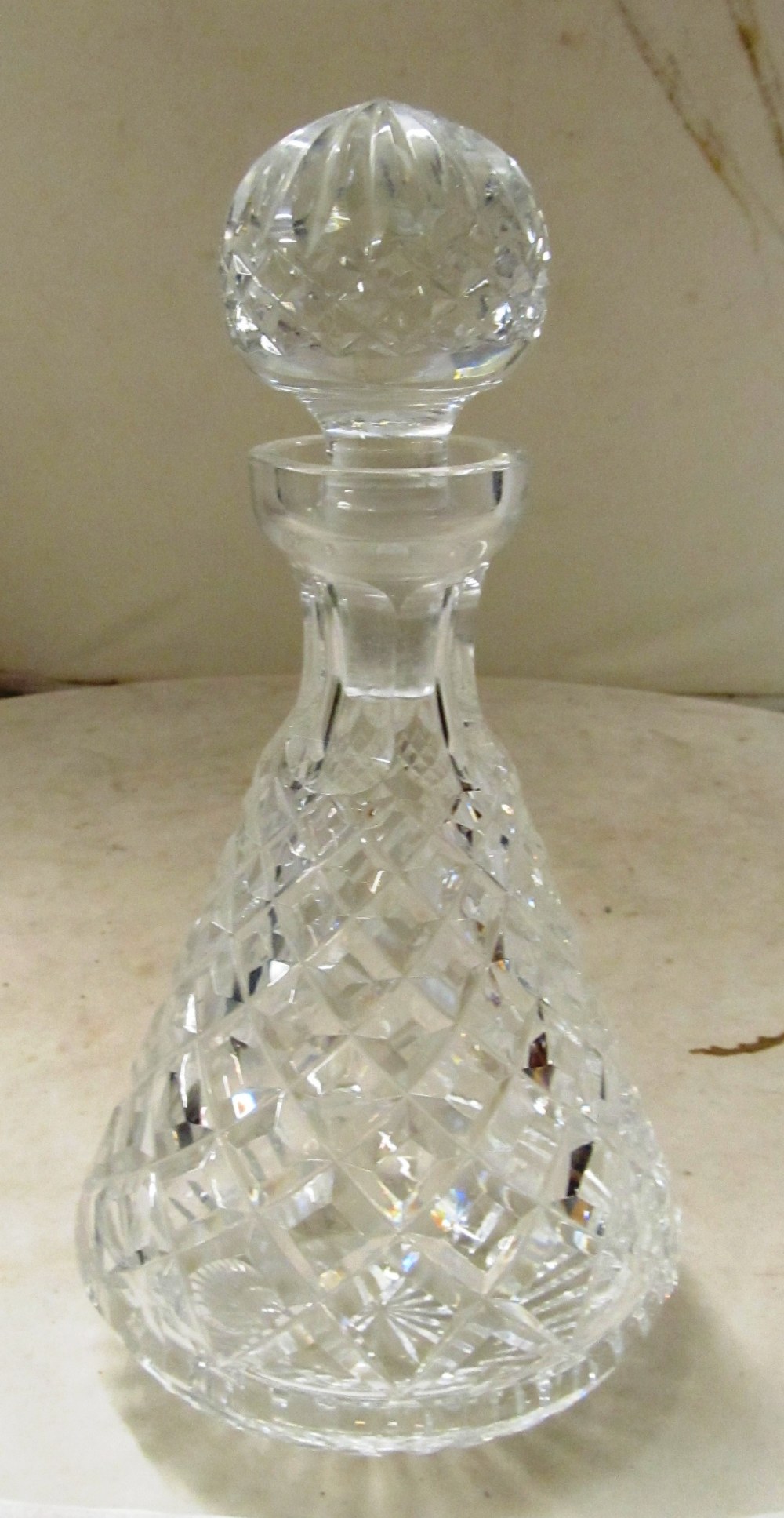 A Waterford decanter