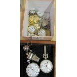 Some pocket watches and stop watches