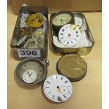 Some pocket watch parts