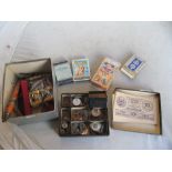 Various playing cards and miscellaneous