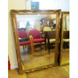 A gilt mirror