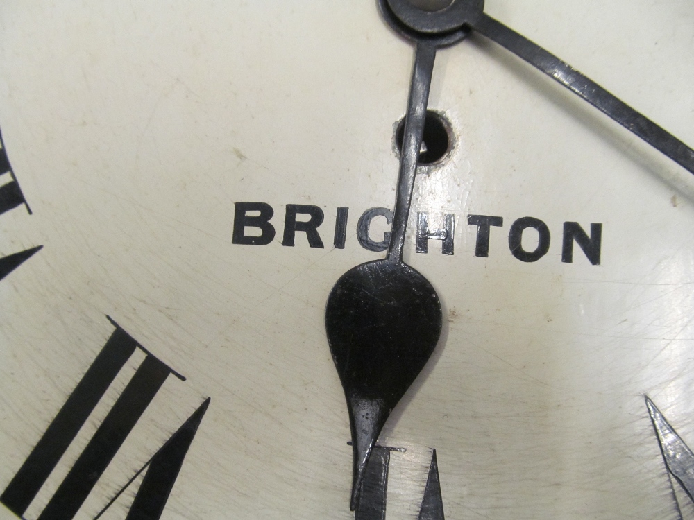 A single fusee wall clock J. Major, Brighton - Image 20 of 27