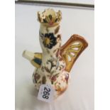 A late Victorian Zsolnay jug, Moorish vase and pair of small vases (some minute chips)