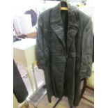 A leather coat, possibly SS and a sack