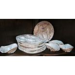 A Limoges oyster set