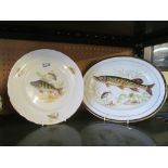 A set of fish plates