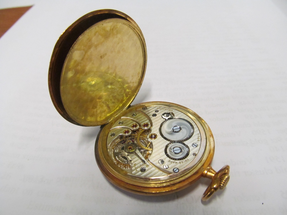An 18ct Slim Camerer Cuss & Co. pocket watch - Image 5 of 6