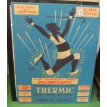 A French 'Rhumatisant, Thermic' poster