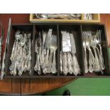 A canteen cutlery loose not in a case