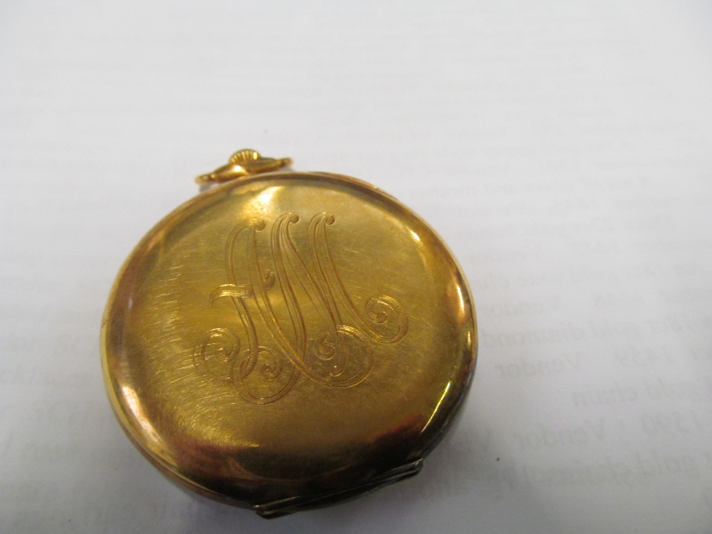 An 18ct Slim Camerer Cuss & Co. pocket watch - Image 3 of 6