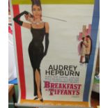 A film poster 'Breakfast at Tiffanys'