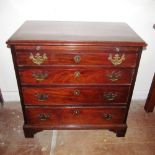 A good early George III chest of drawers
